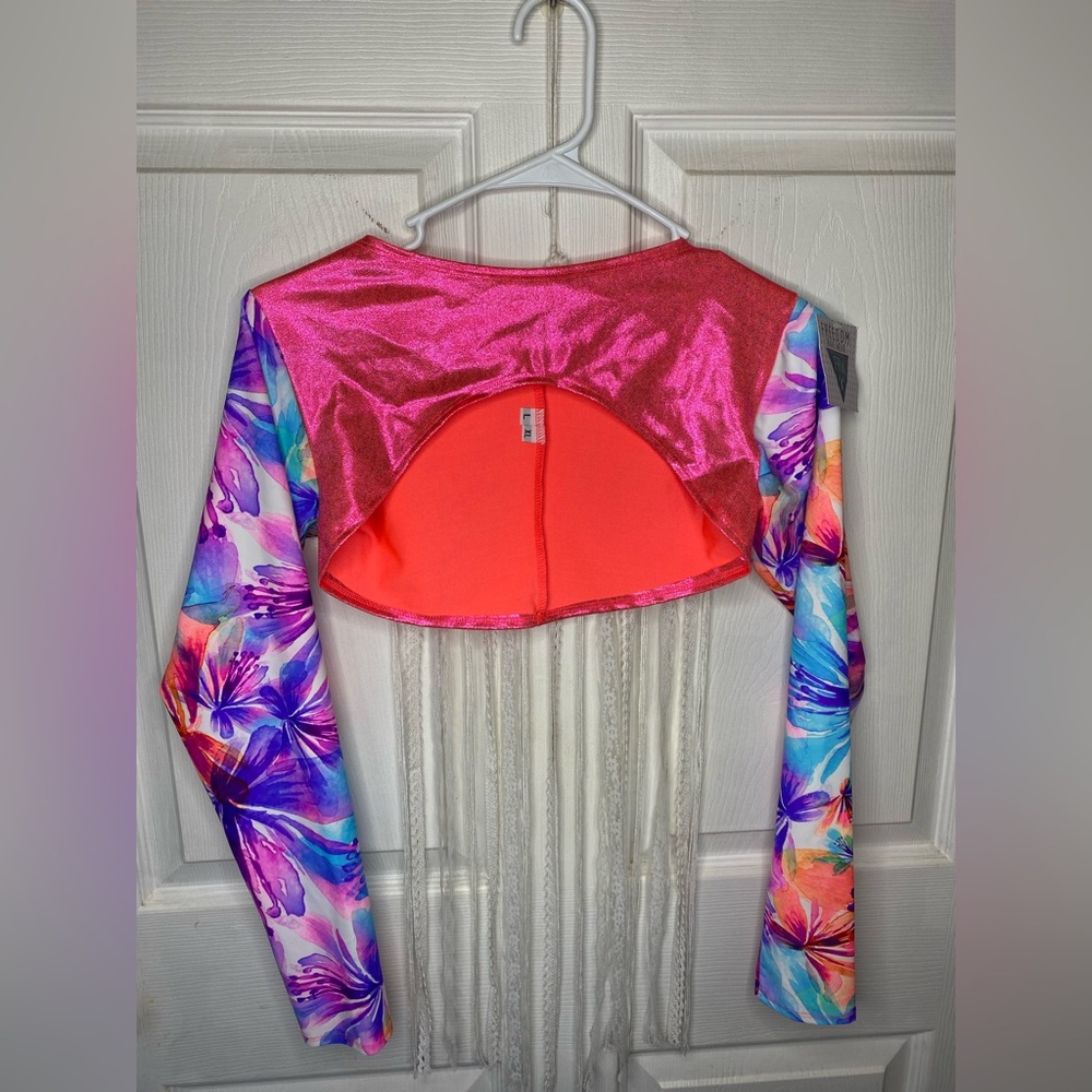 NWT Freedom Rave Wear multi-color sleeves